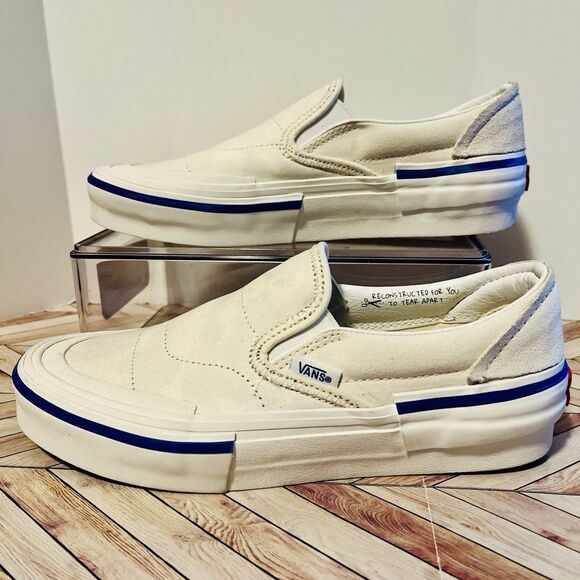 VANS Shoes - VANS Classic Slip-On Reconstructed Marshmallow M 6‎ W 7.5 Sneakers VN000BW4FS8